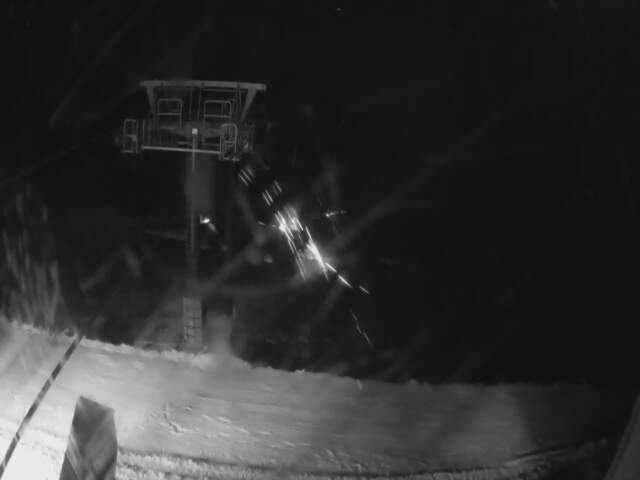 Tūroa High Noon Return snow cam captured at 14 September 2026 at 11:56 pm NZST