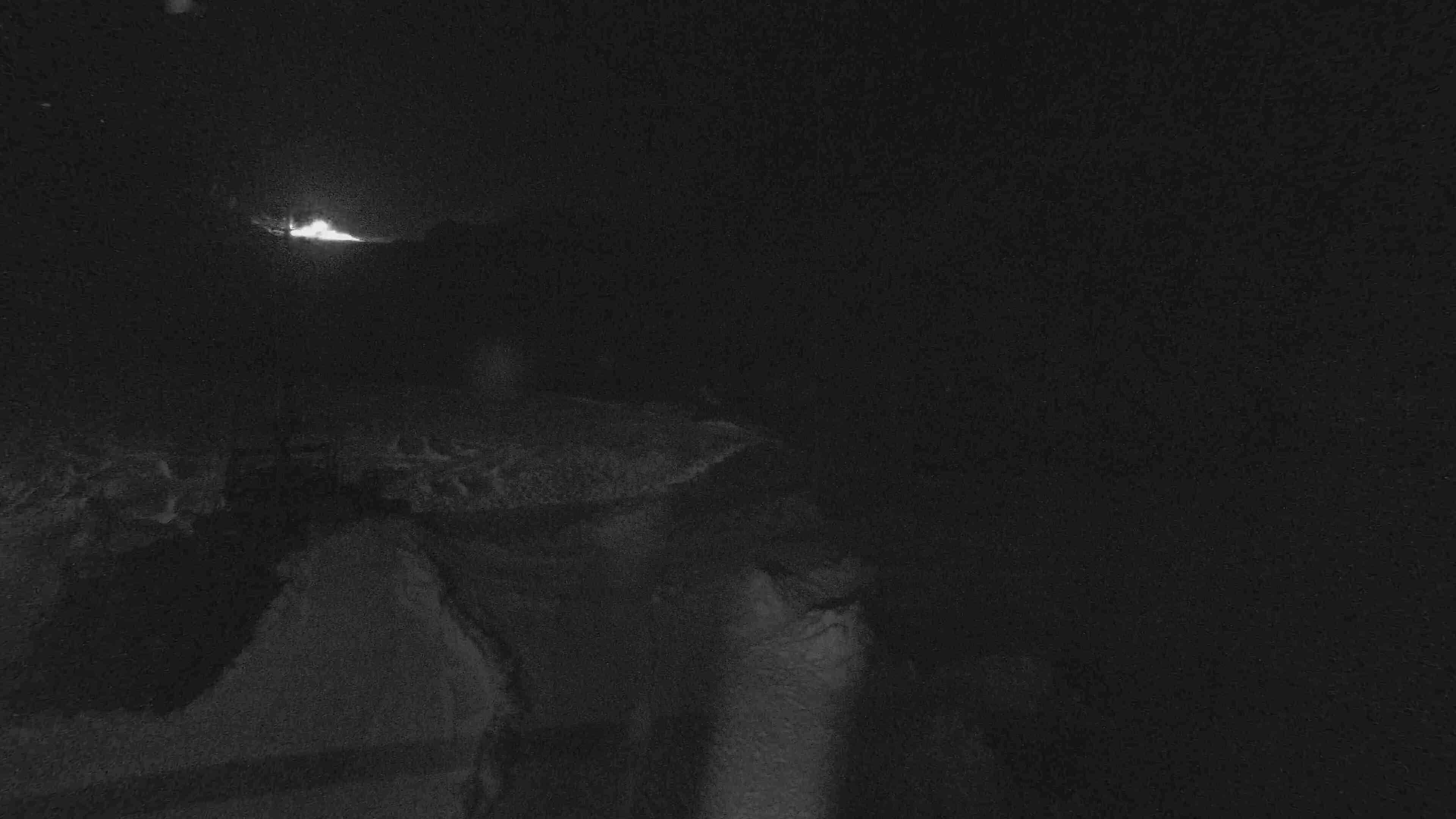 Whakapapa Happy Valley snow cam captured at 11 September 2026 at 11:45 pm NZST