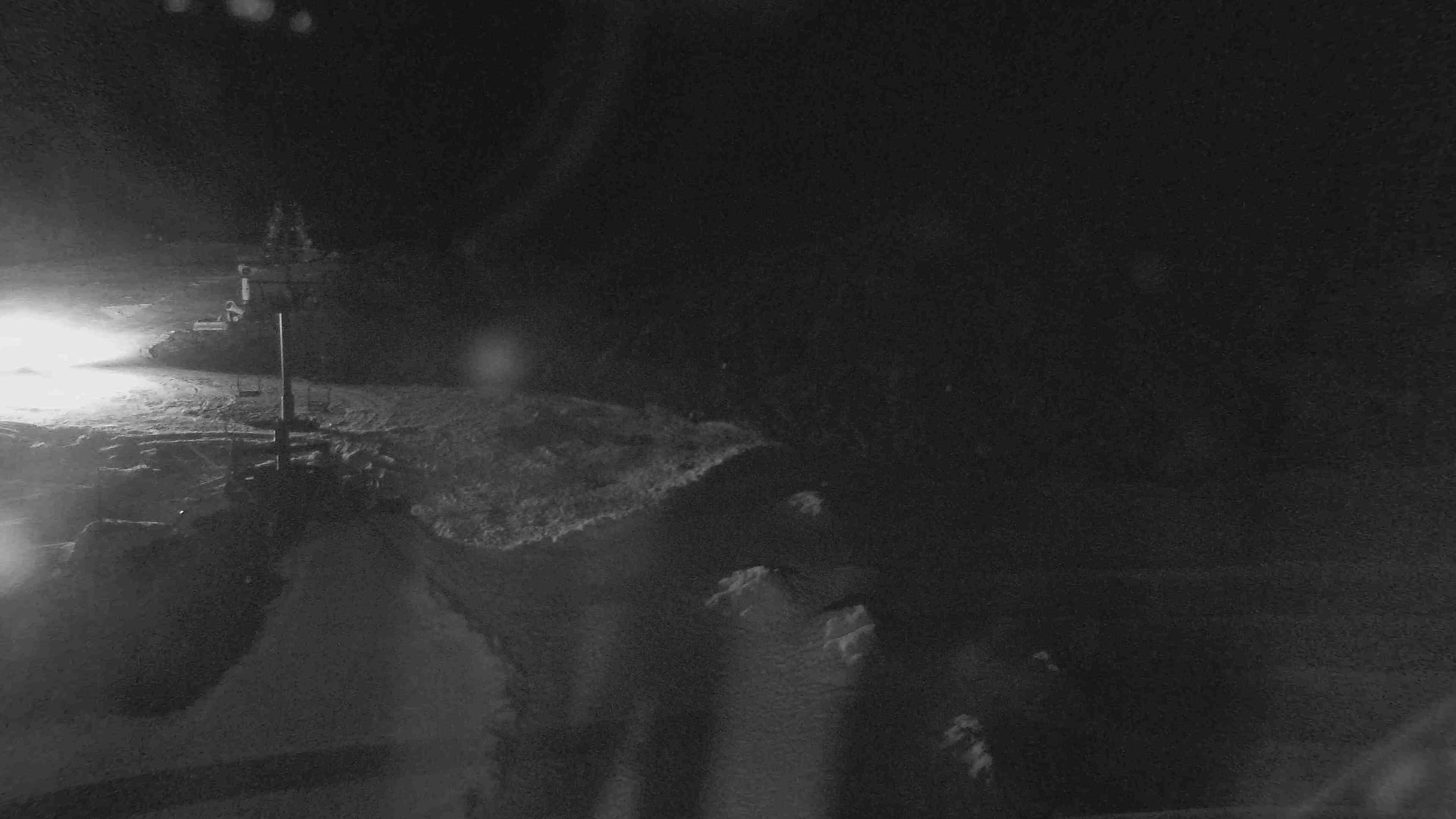 Whakapapa Happy Valley snow cam captured at 14 September 2026 at 11:49 pm NZST