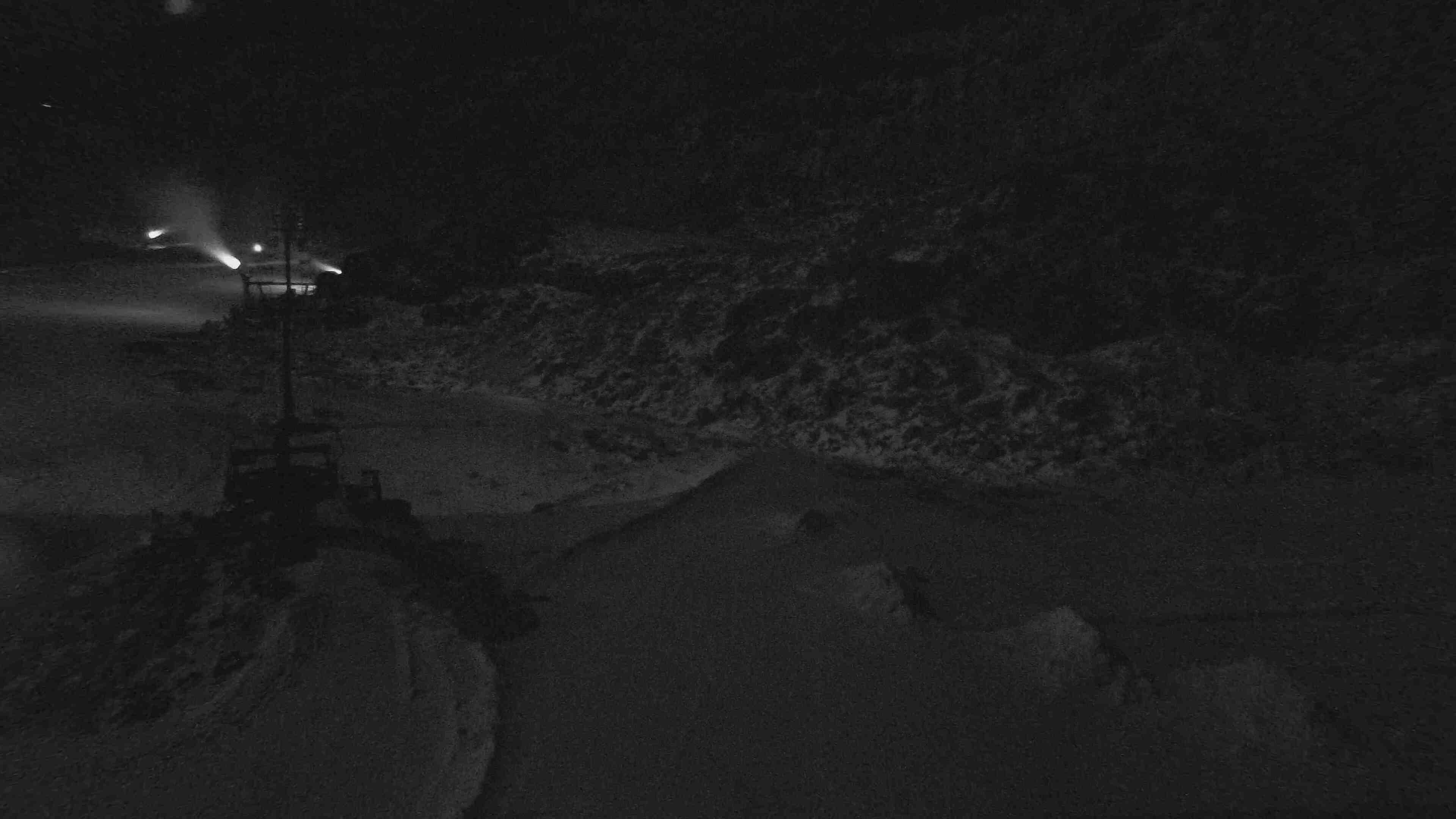 Whakapapa Happy Valley snow cam captured at 20 September 2026 at 11:47 pm NZST