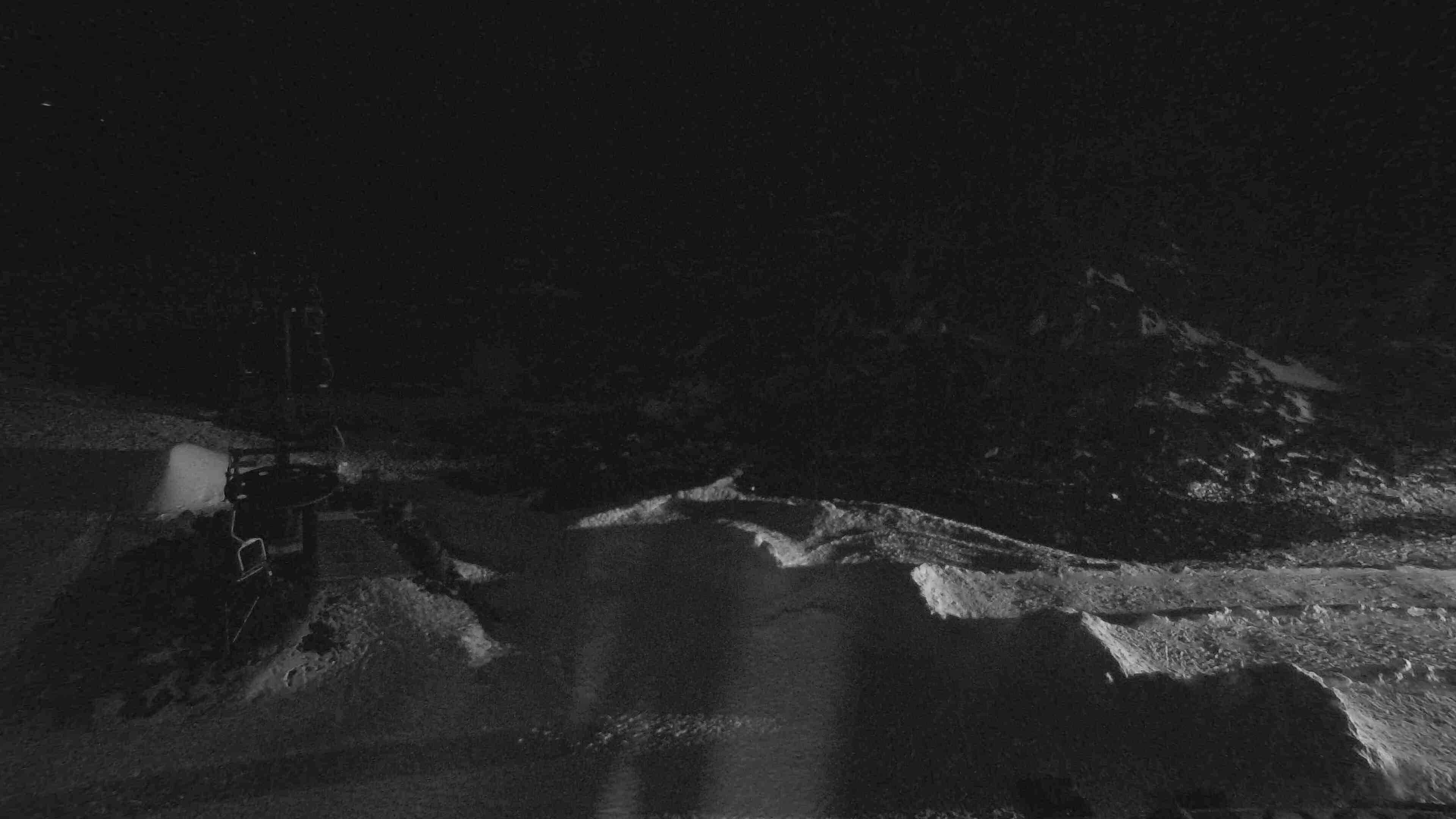 Whakapapa Happy Valley snow cam captured at 30 September 2026 at 11:48 pm NZDT