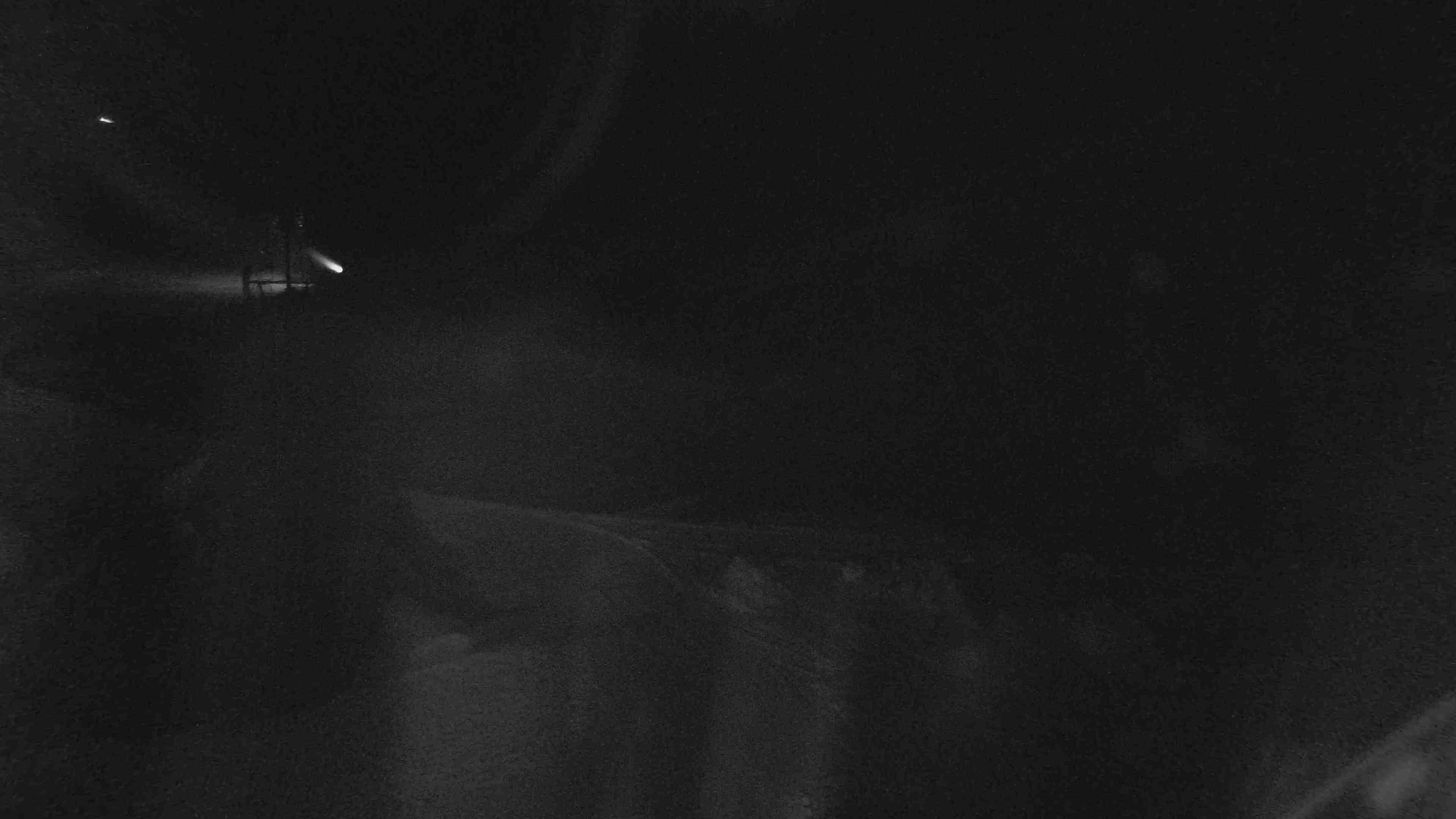 Whakapapa Happy Valley snow cam captured at 4 October 2026 at 11:47 pm NZDT