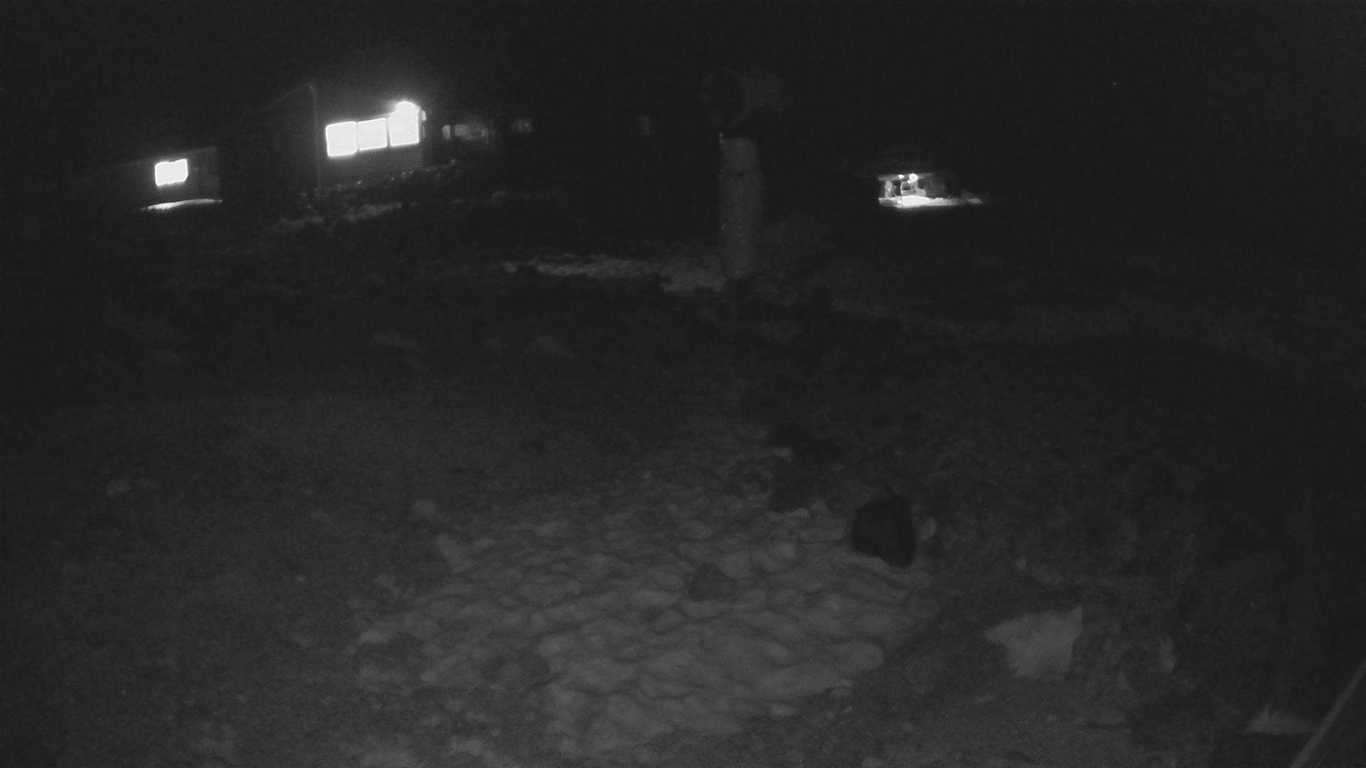 Whakapapa Hut Flat snow cam captured at 16 September 2026 at 4:46 am NZST
