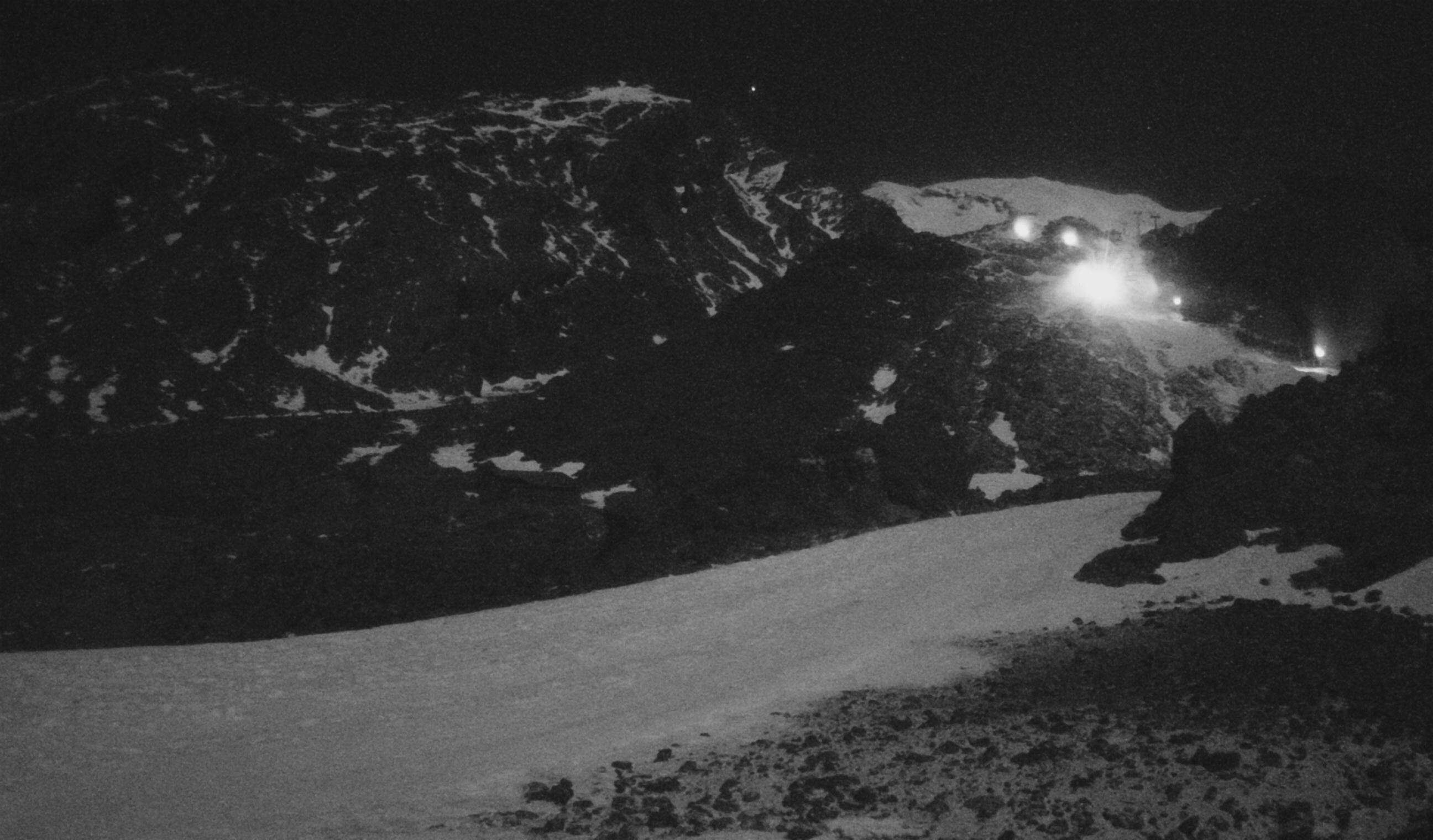 Whakapapa Staircase Slopes snow cam captured at 23 September 2026 at 11:48 pm NZST
