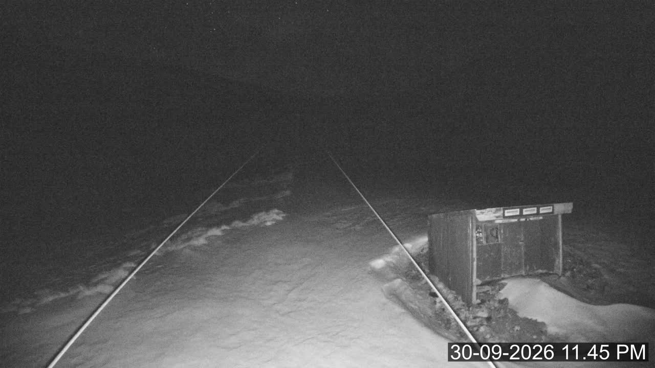 Porters Sundance snow cam captured at 30 September 2026 at 11:47 pm NZDT