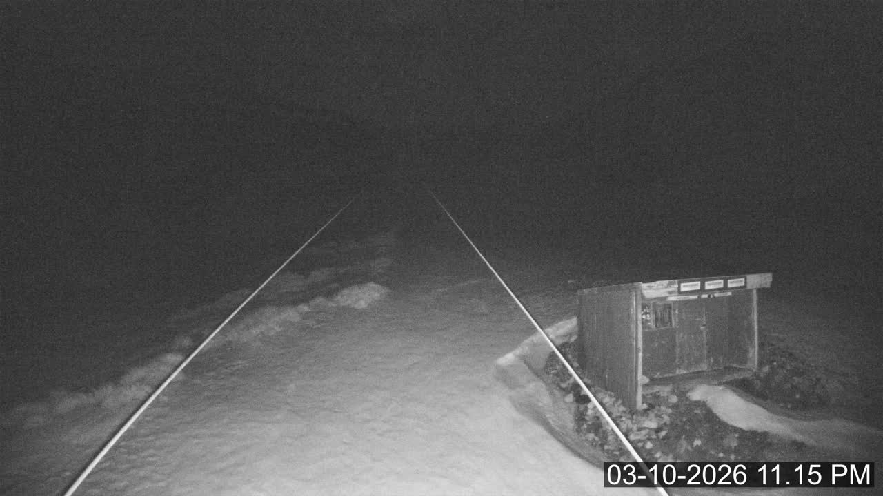 Porters Sundance snow cam captured at 3 October 2026 at 11:22 pm NZDT