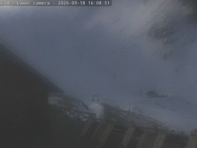 Ōhau Snow Fields Daylodge – Avalunch Cafe & Club Deck snow cam captured at 18 September 2026 at 4:12 pm NZST