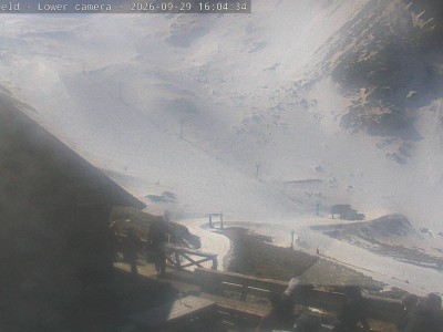 Ōhau Snow Fields Daylodge – Avalunch Cafe & Club Deck snow cam captured at 29 September 2026 at 4:18 pm NZDT
