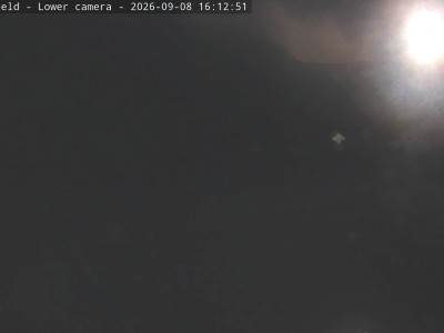 Ōhau Snow Fields Snow Mat Slope snow cam captured at 8 September 2026 at 4:25 pm NZST