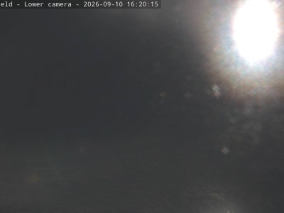Ōhau Snow Fields Snow Mat Slope snow cam captured at 10 September 2026 at 4:26 pm NZST