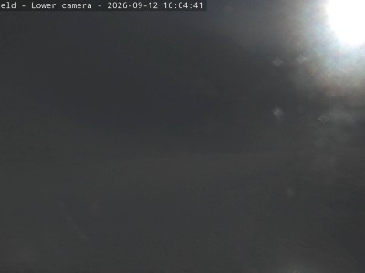 Ōhau Snow Fields Snow Mat Slope snow cam captured at 12 September 2026 at 4:20 pm NZST