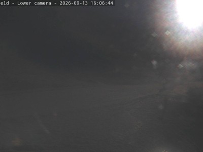 Ōhau Snow Fields Snow Mat Slope snow cam captured at 13 September 2026 at 4:07 pm NZST