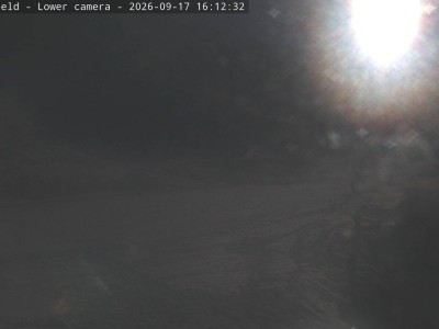 Ōhau Snow Fields Snow Mat Slope snow cam captured at 17 September 2026 at 4:18 pm NZST