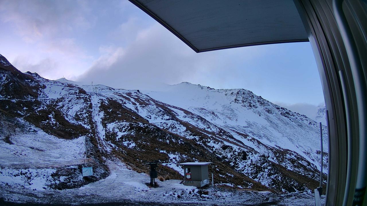 Mt Cheeseman Mt Cheeseman snow cam captured at 25 September 2026 at 6:56 pm NZST