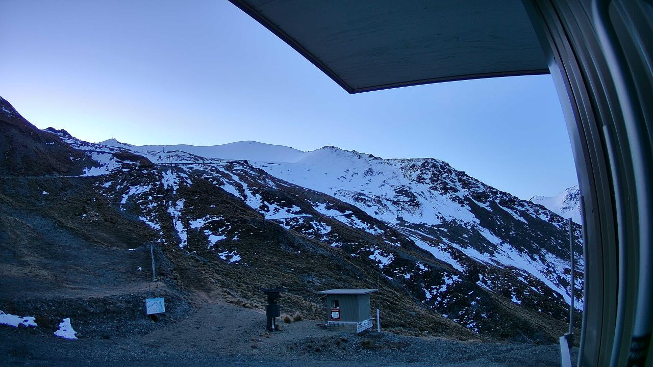 Mt Cheeseman Mt Cheeseman snow cam captured at 26 September 2026 at 6:57 pm NZST