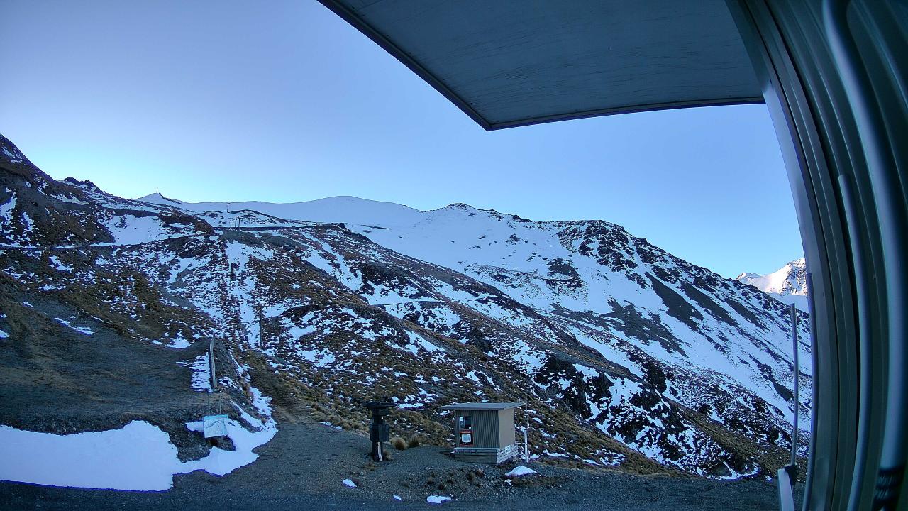 Mt Cheeseman Mt Cheeseman snow cam captured at 30 September 2026 at 7:07 pm NZDT