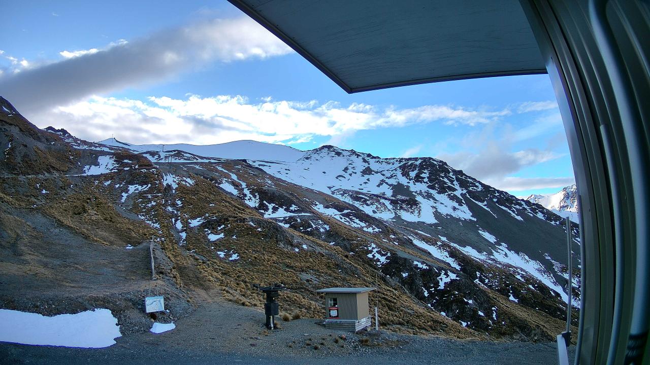 Mt Cheeseman Mt Cheeseman snow cam captured at 2 October 2026 at 7:03 pm NZDT