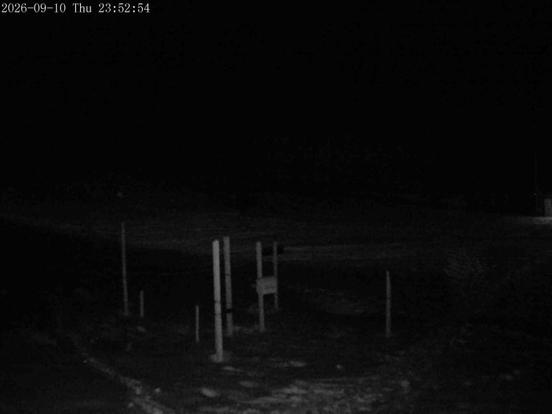 Mt Olympus Snowstake snow cam captured at 10 September 2026 at 11:48 pm NZST