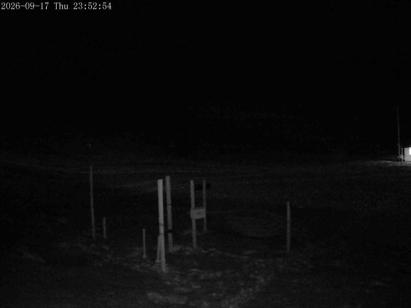 Mt Olympus Snowstake snow cam captured at 17 September 2026 at 11:46 pm NZST