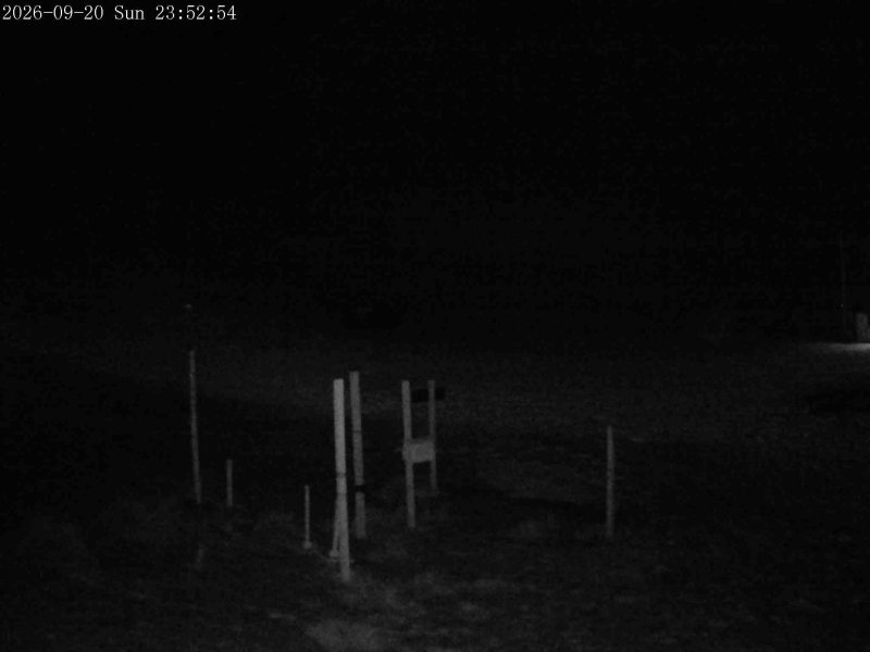 Mt Olympus Snowstake snow cam captured at 20 September 2026 at 11:49 pm NZST