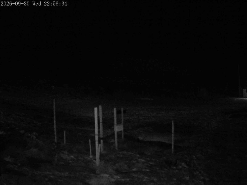 Mt Olympus Snowstake snow cam captured at 30 September 2026 at 11:47 pm NZDT