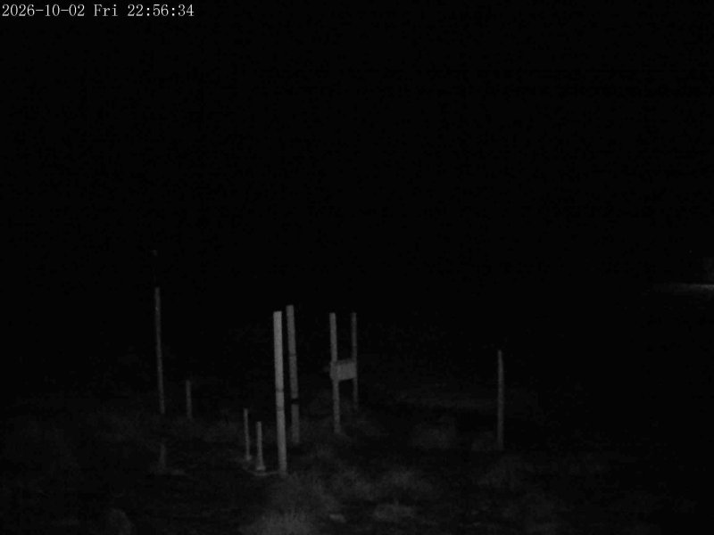 Mt Olympus Snowstake snow cam captured at 2 October 2026 at 11:48 pm NZDT