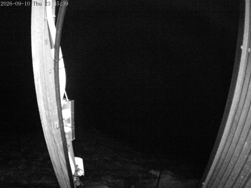 Mt Olympus Access snow cam captured at 10 September 2026 at 11:53 pm NZST