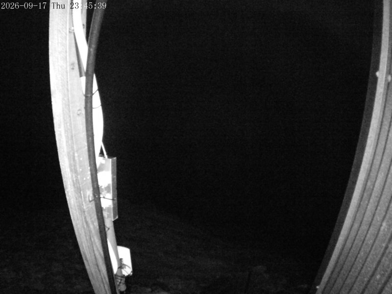 Mt Olympus Access snow cam captured at 17 September 2026 at 11:52 pm NZST