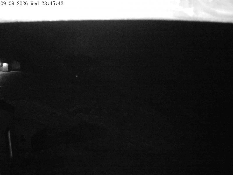 Mt Olympus Accessgate snow cam captured at 9 September 2026 at 11:54 pm NZST