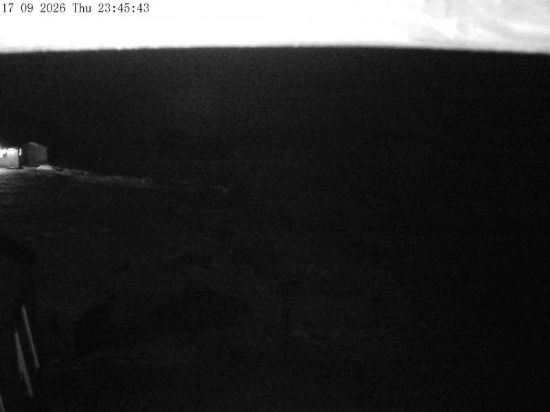 Mt Olympus Accessgate snow cam captured at 17 September 2026 at 11:52 pm NZST
