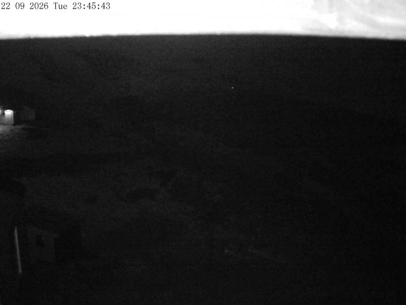 Mt Olympus Accessgate snow cam captured at 22 September 2026 at 11:53 pm NZST