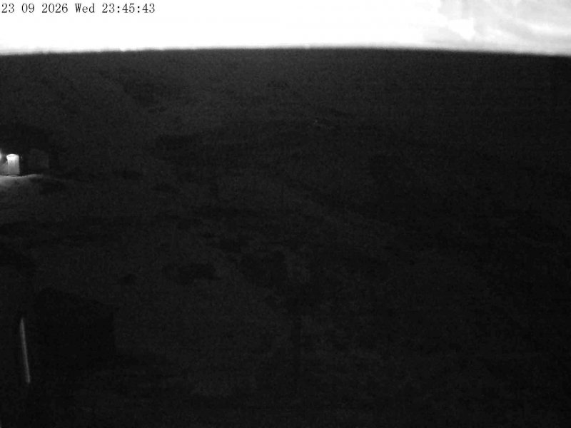 Mt Olympus Accessgate snow cam captured at 23 September 2026 at 11:50 pm NZST