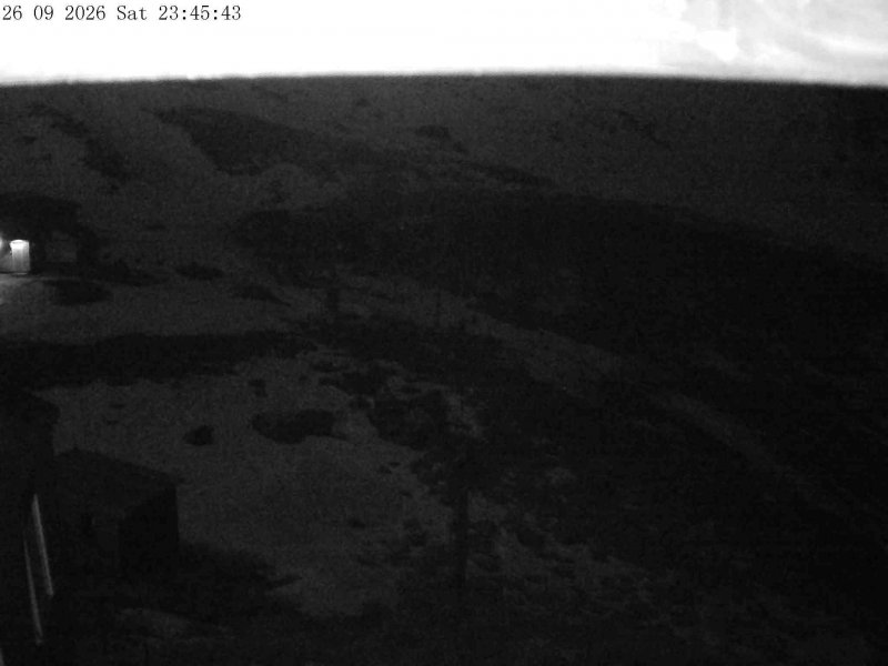 Mt Olympus Accessgate snow cam captured at 26 September 2026 at 11:50 pm NZST