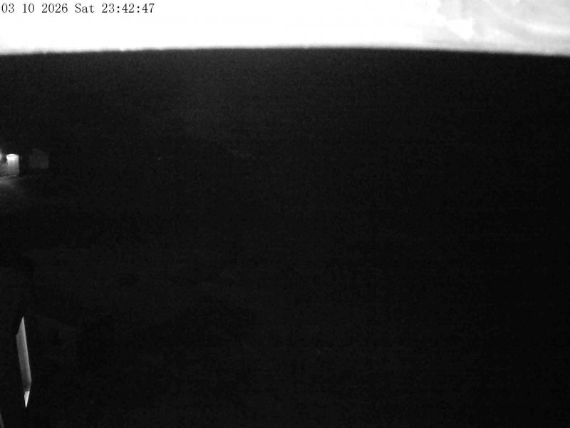 Mt Olympus Accessgate snow cam captured at 3 October 2026 at 11:45 pm NZDT