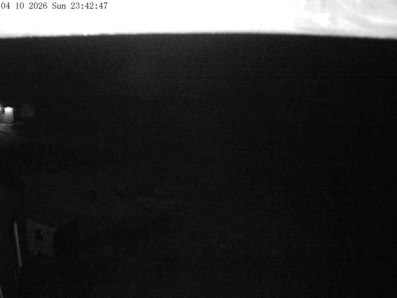 Mt Olympus Accessgate snow cam captured at 4 October 2026 at 11:49 pm NZDT
