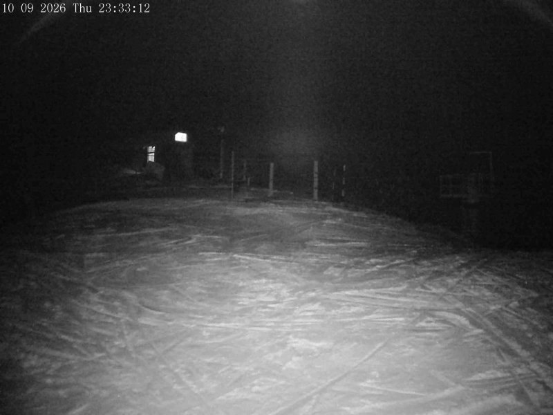 Mt Olympus Main Tow Top snow cam captured at 10 September 2026 at 11:36 pm NZST