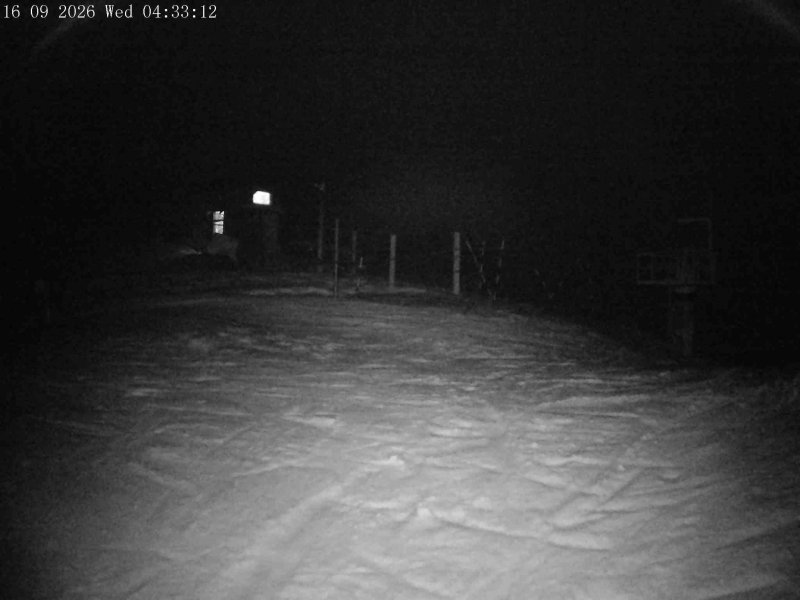 Mt Olympus Main Tow Top snow cam captured at 16 September 2026 at 4:39 am NZST