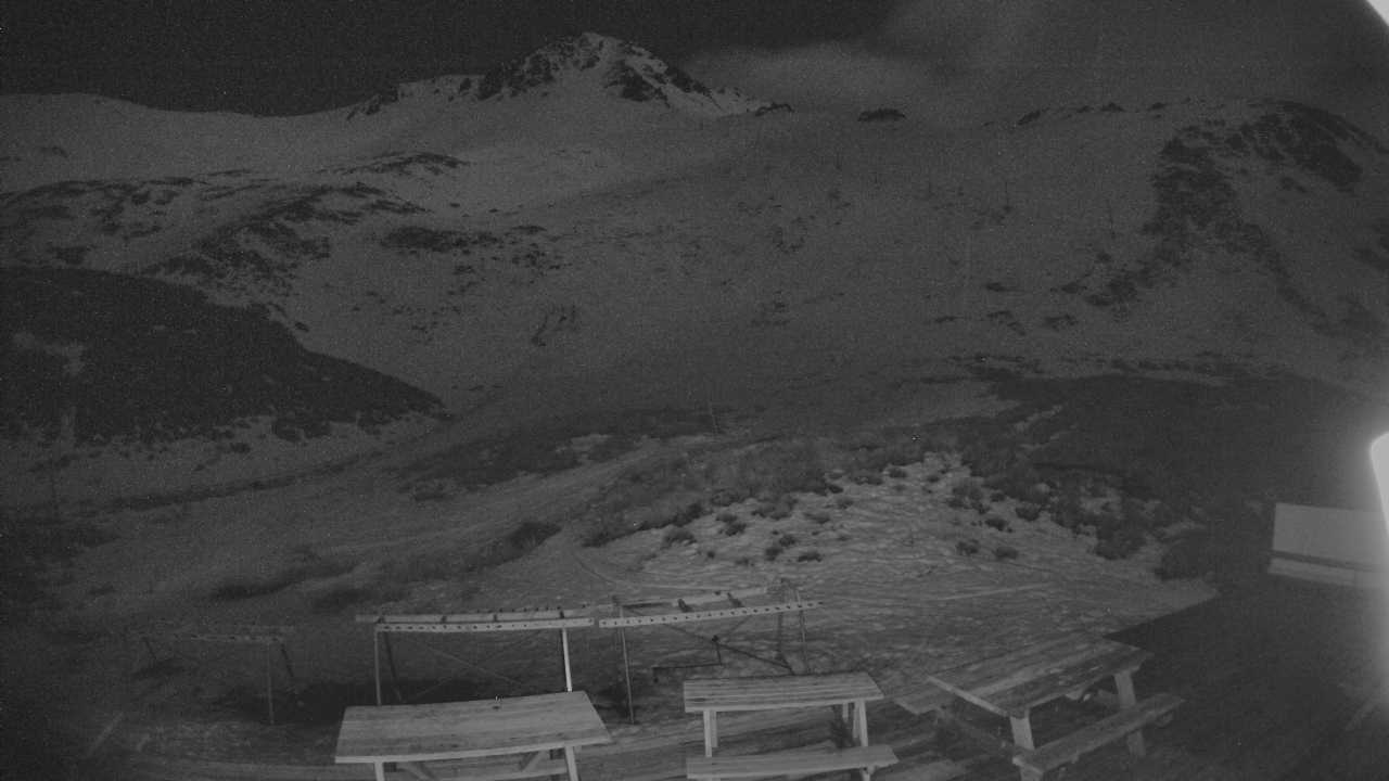 Broken River Palmer 1 snow cam captured at 21 September 2026 at 7:50 pm NZST