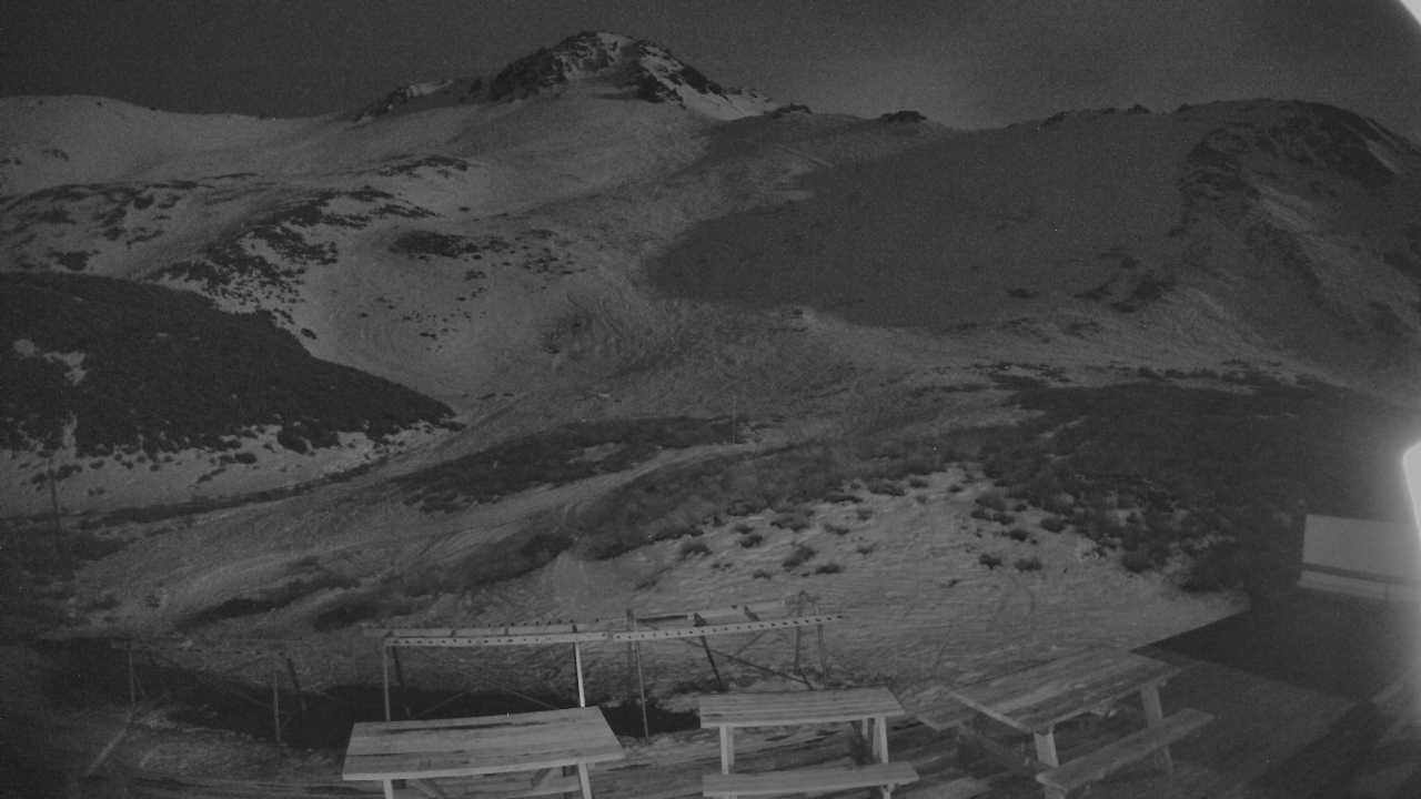 Broken River Palmer 1 snow cam captured at 26 September 2026 at 8:05 pm NZST
