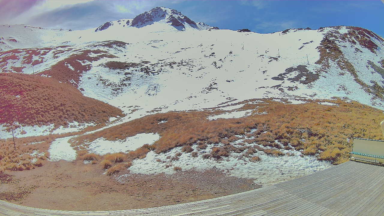 Broken River Palmer 1 snow cam captured at 6 October 2026 at 3:30 pm NZDT
