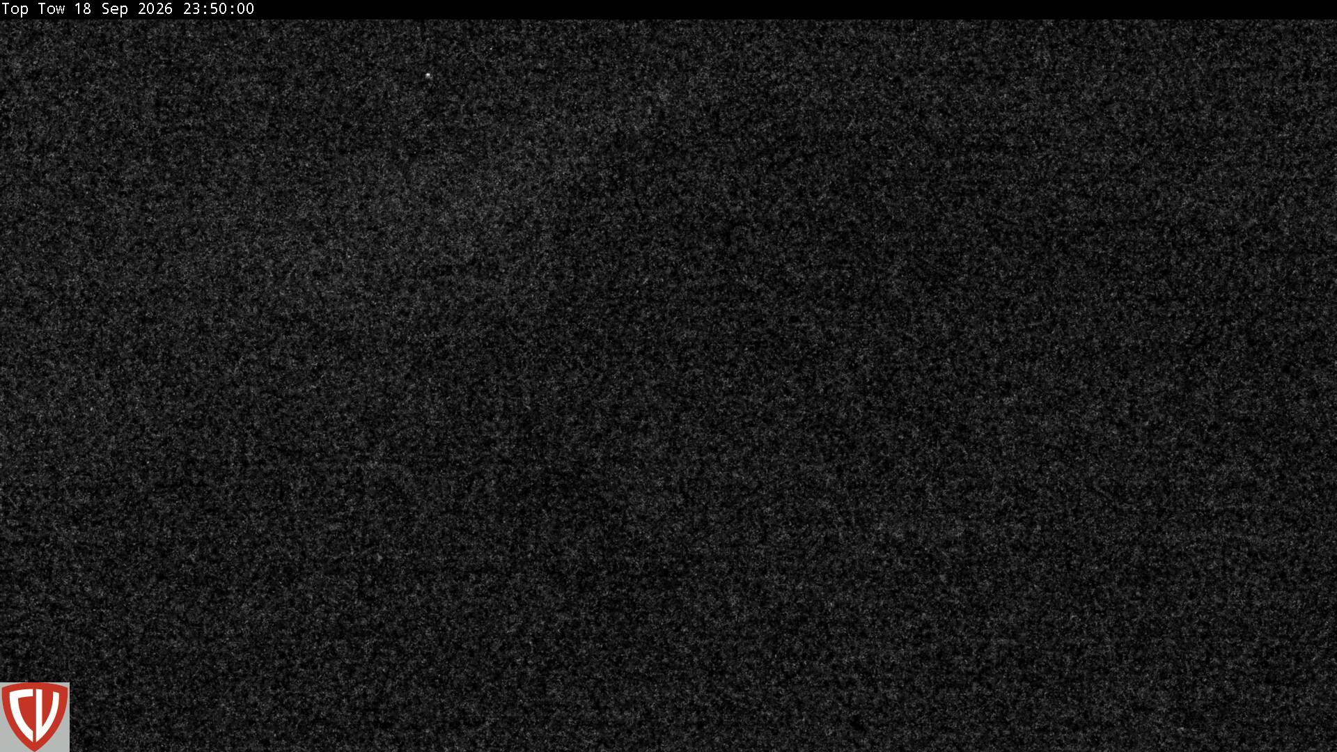 Craigieburn Valley Tow Line snow cam captured at 18 September 2026 at 11:52 pm NZST