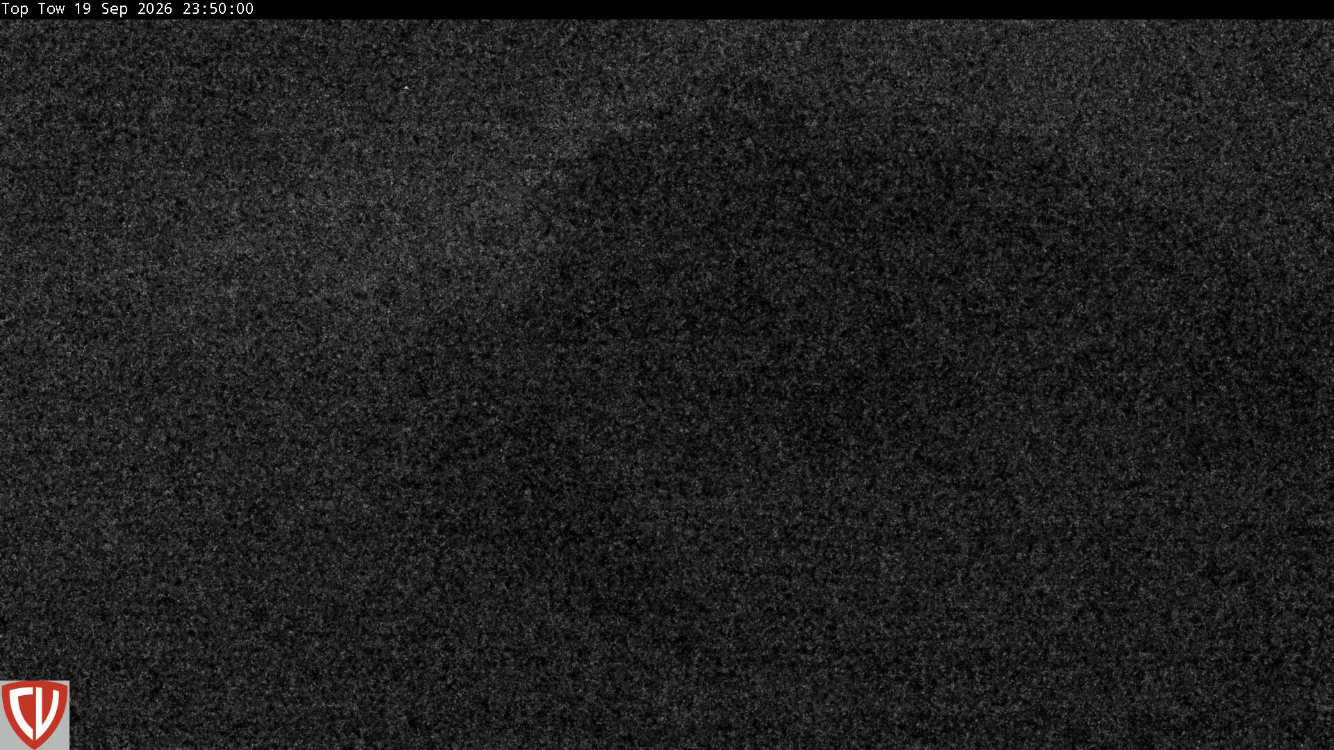 Craigieburn Valley Tow Line snow cam captured at 19 September 2026 at 11:54 pm NZST