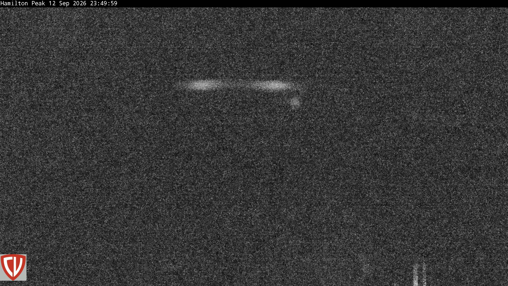 Craigieburn Valley Ngahere snow cam captured at 12 September 2026 at 11:55 pm NZST