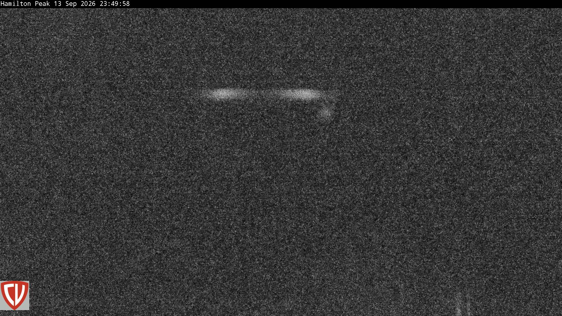 Craigieburn Valley Ngahere snow cam captured at 13 September 2026 at 11:55 pm NZST