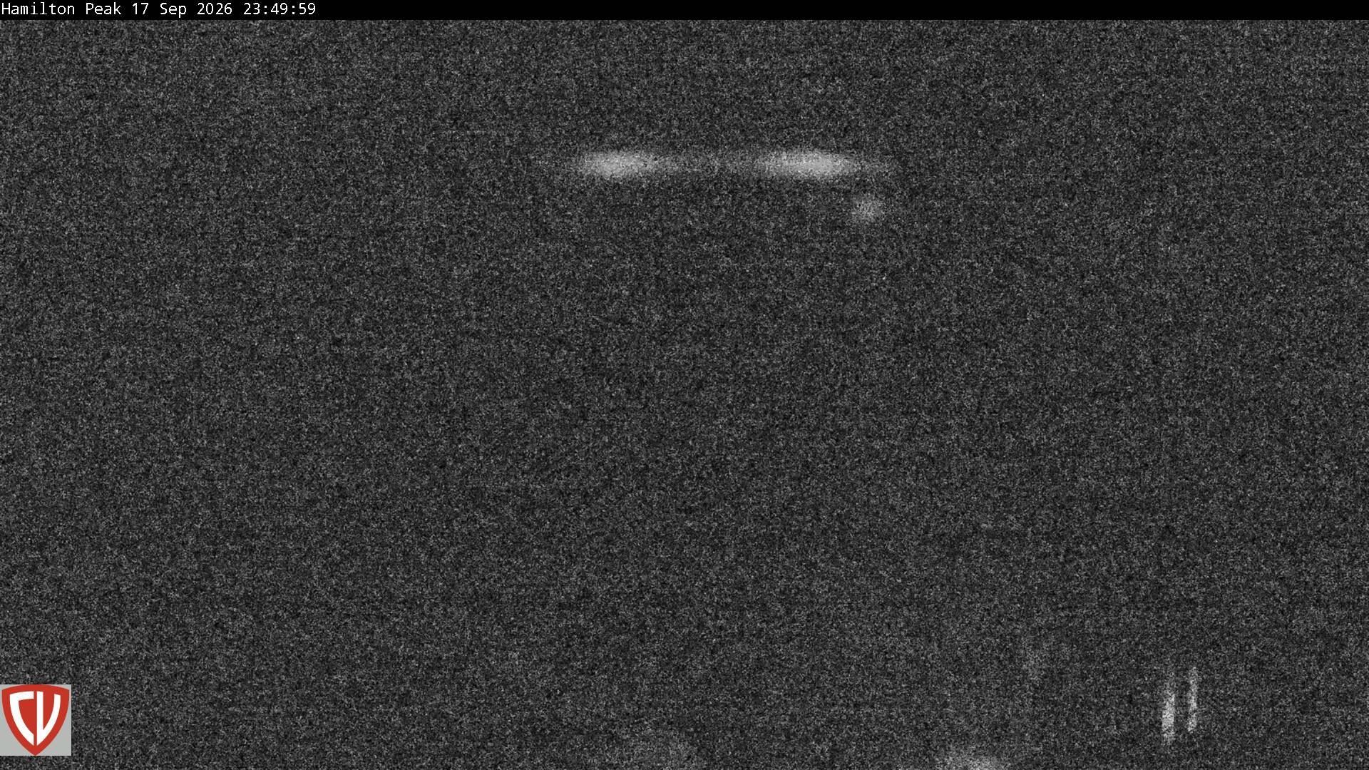 Craigieburn Valley Ngahere snow cam captured at 17 September 2026 at 11:53 pm NZST