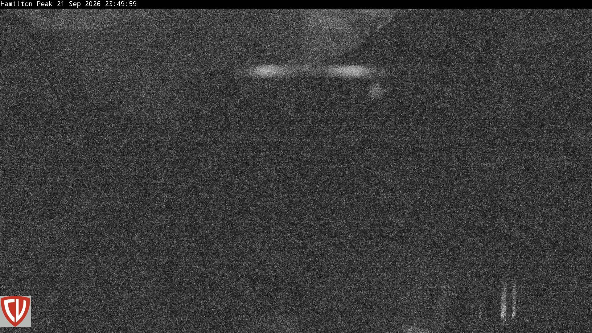 Craigieburn Valley Ngahere snow cam captured at 21 September 2026 at 11:51 pm NZST