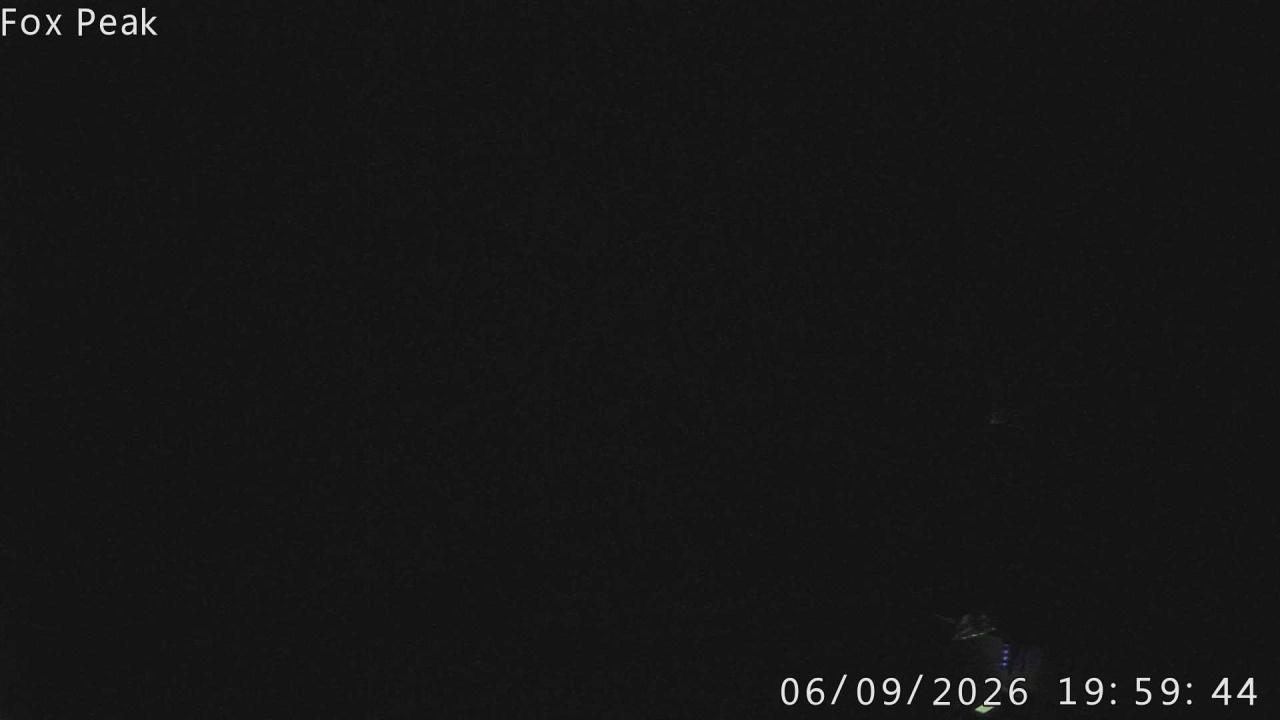 Fox Peak Learners / Meadow Shirtfront snow cam captured at 6 September 2026 at 9:45 pm NZST