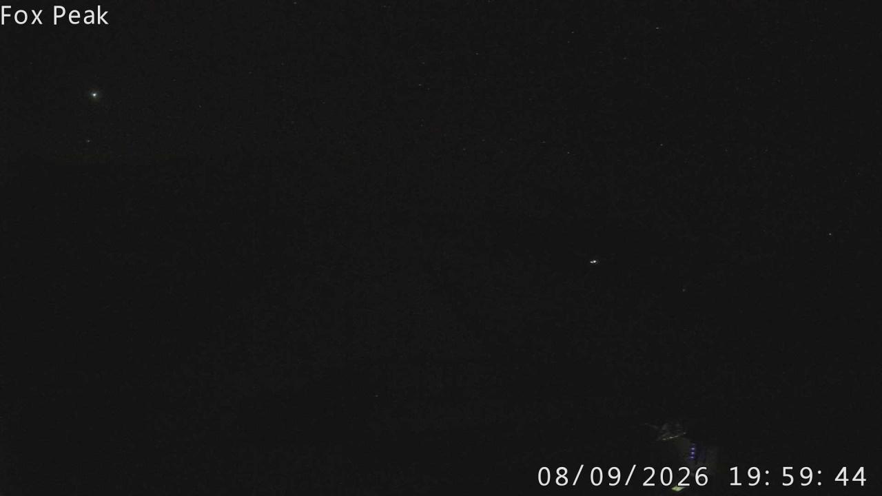 Fox Peak Learners / Meadow Shirtfront snow cam captured at 8 September 2026 at 8:00 pm NZST