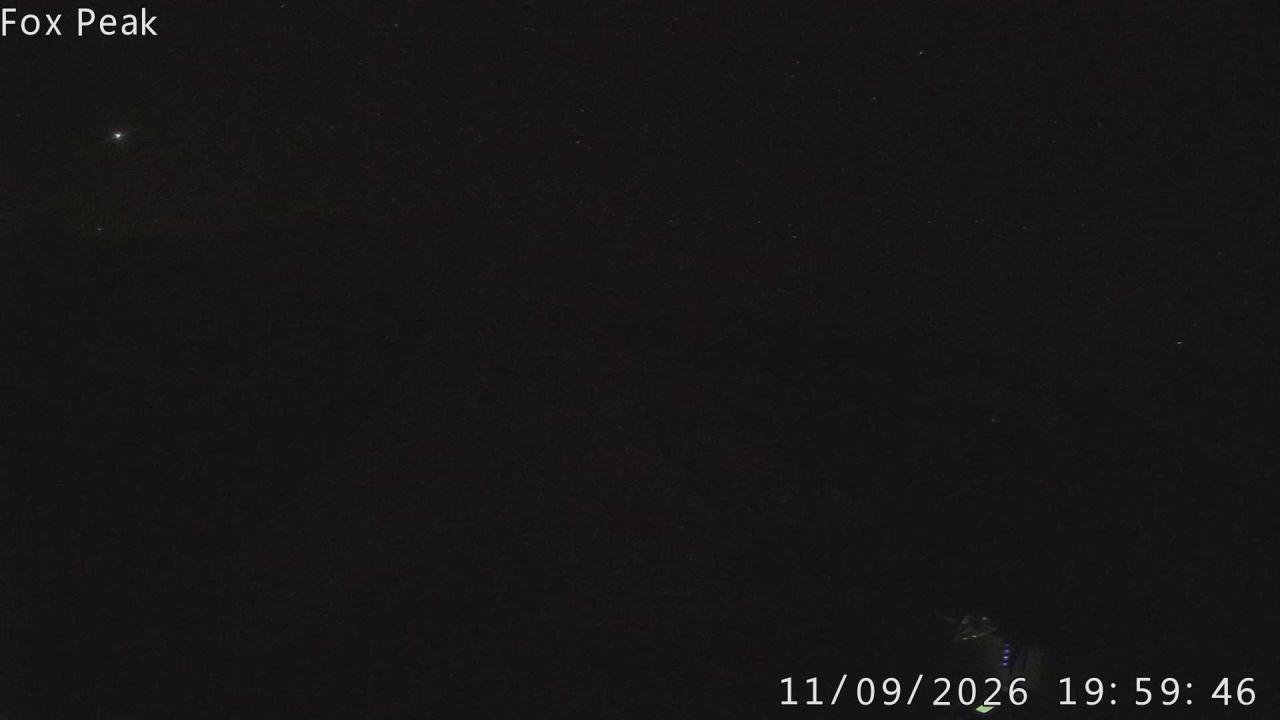 Fox Peak Learners / Meadow Shirtfront snow cam captured at 11 September 2026 at 8:02 pm NZST