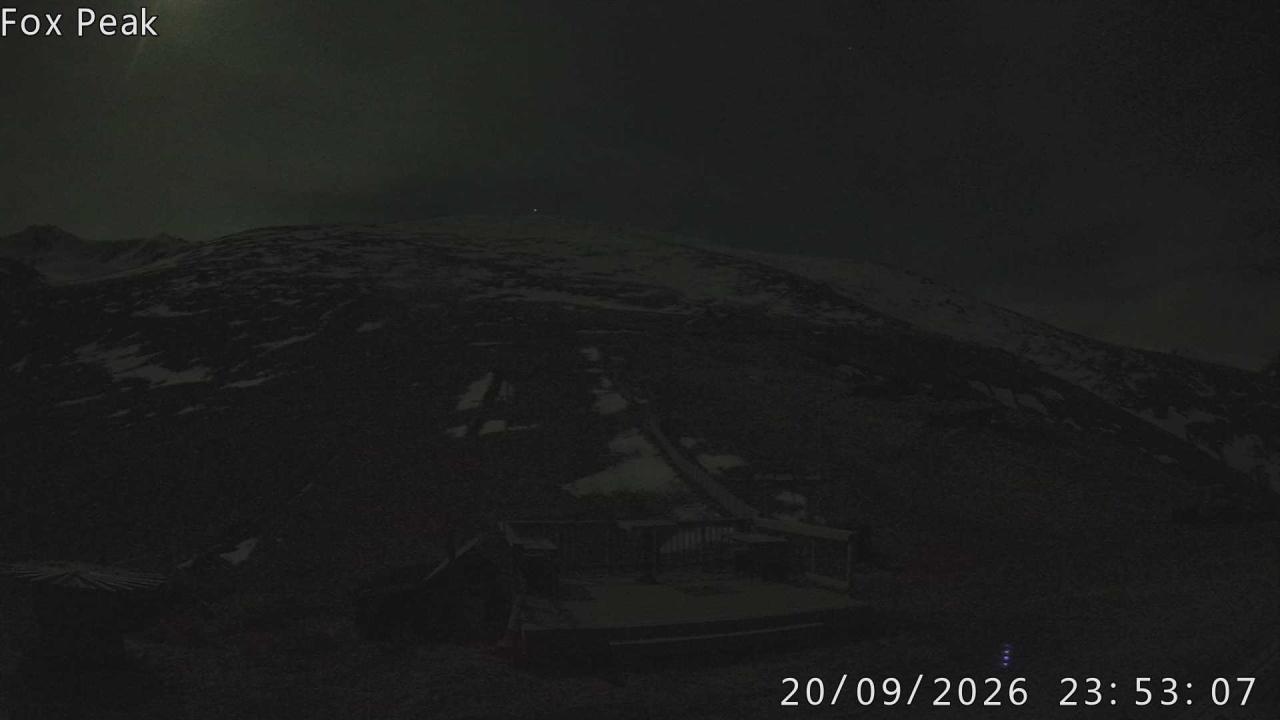 Fox Peak Learners / Meadow Shirtfront snow cam captured at 20 September 2026 at 11:56 pm NZST